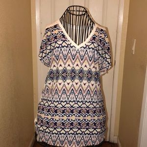 Vneck top size small